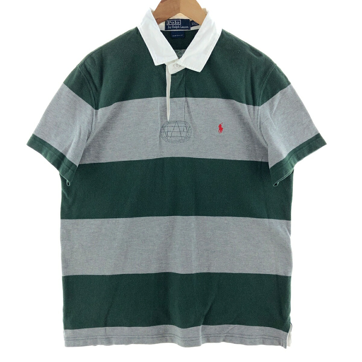 古着 ラルフローレン Ralph Lauren RALPH LAUREN SPORT CLASSIC FIT 半袖 ボーダー ポロシャツ レディースXL相当 /eaa546290 古着 ラルフローレン Ralph Lauren RALPH LAUREN SPORT CLASSIC