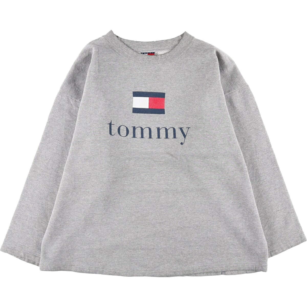 古着 90'S~ トミーヒルフィガー TOMMY HILFIGER ロゴスウェットシャツ トレーナー レディースXL相当 ヴィンテージ /eaa389748 【中古】 【260328】 【Elulu/エルル】 【SS2606_50】｜古着屋JAM