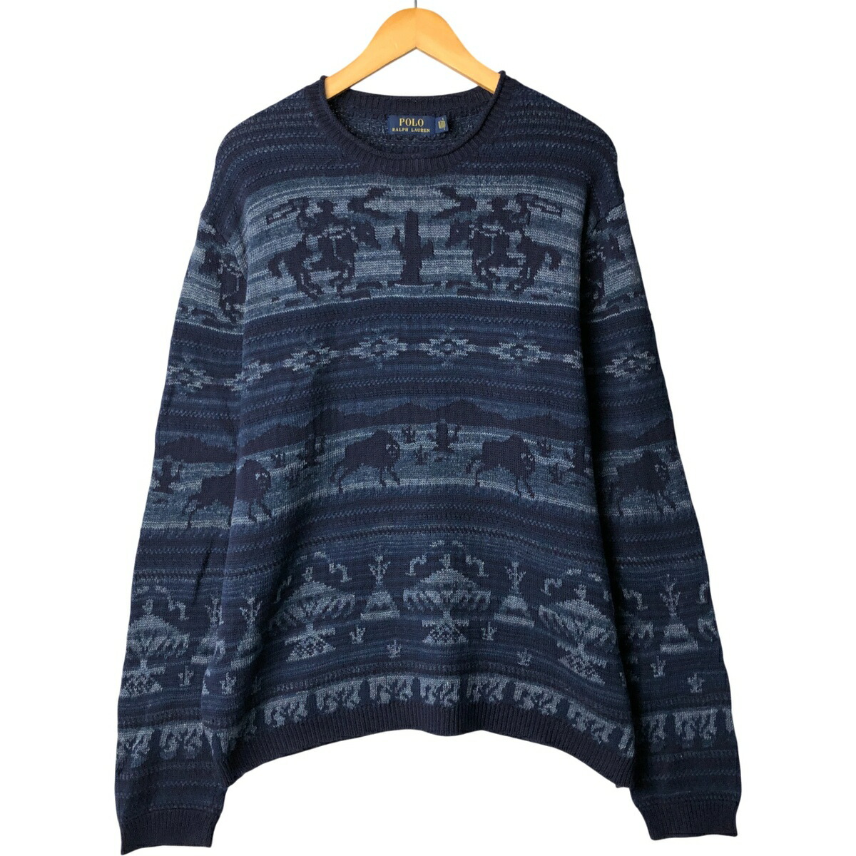 楽天市場】古着 ラルフローレン Ralph Lauren 馬柄 タートルネック