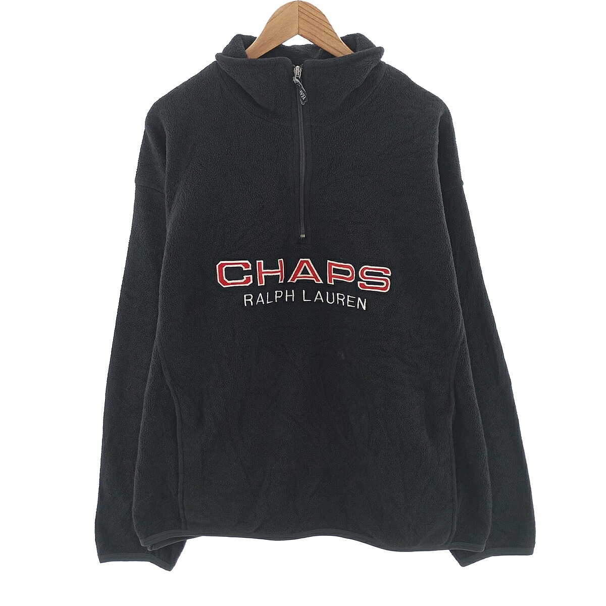 古着 ラルフローレン Ralph Lauren CHAPS チャップス ハーフジップ フリースプルオーバー カナダ製 メンズXL相当 ヴィンテージ /eaa404929 【中古】 【250221】 【SS2603_10】