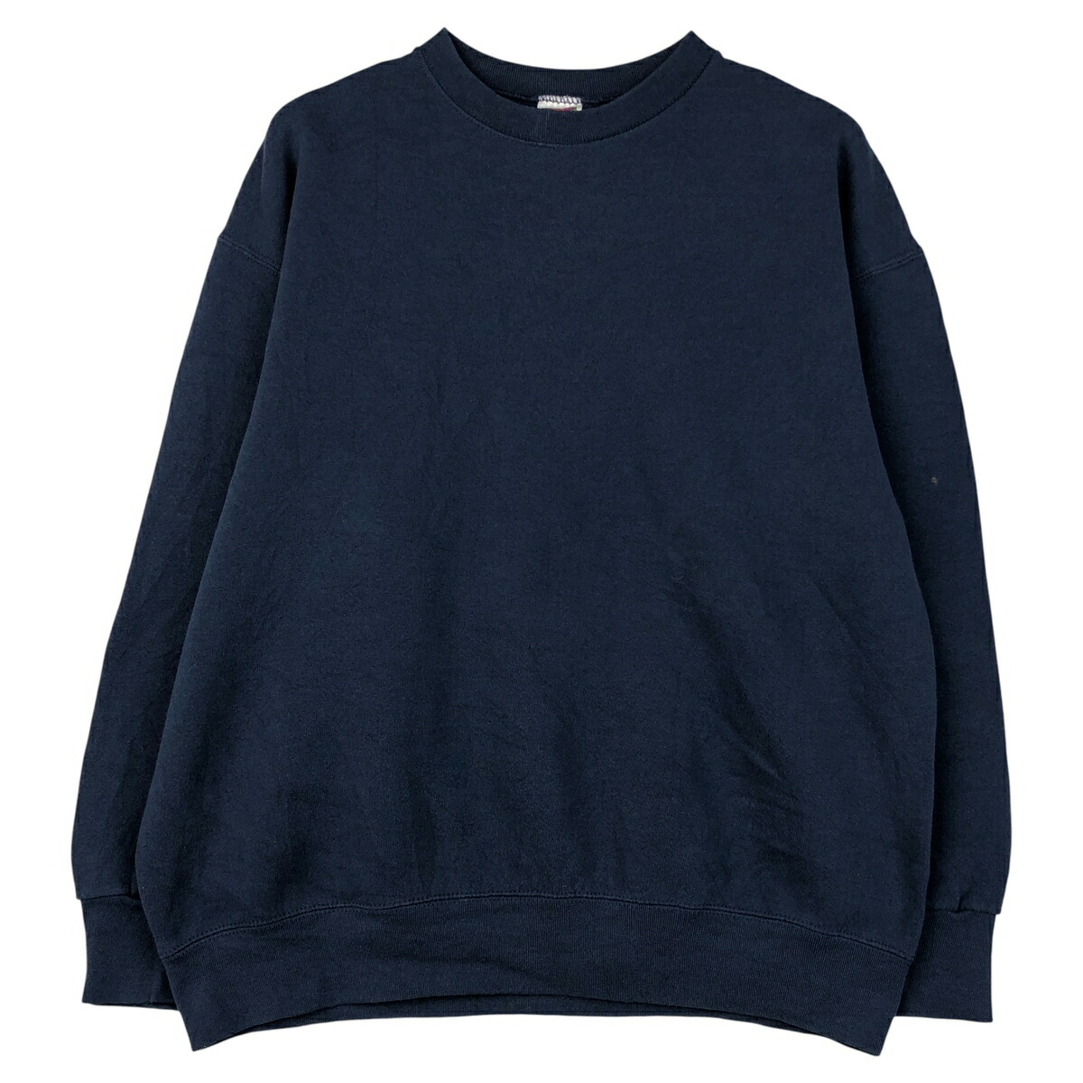 古着 00'S フルーツオブザルーム FRUIT OF THE LOOM BEST 無地 ブランクスウェットシャツ トレーナー メンズXL相当 /eaa417875 【中古】 【260122】 【NH-2508】 ネイビー系 春夏秋冬