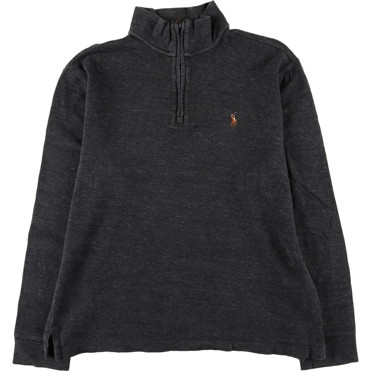 古着 ラルフローレン Ralph Lauren POLO RALPH LAUREN ESTATE RIB ハーフジップスウェットシャツ トレーナー メンズM相当 /eaa418844 【中古】 【251117】 【SS2603_10】