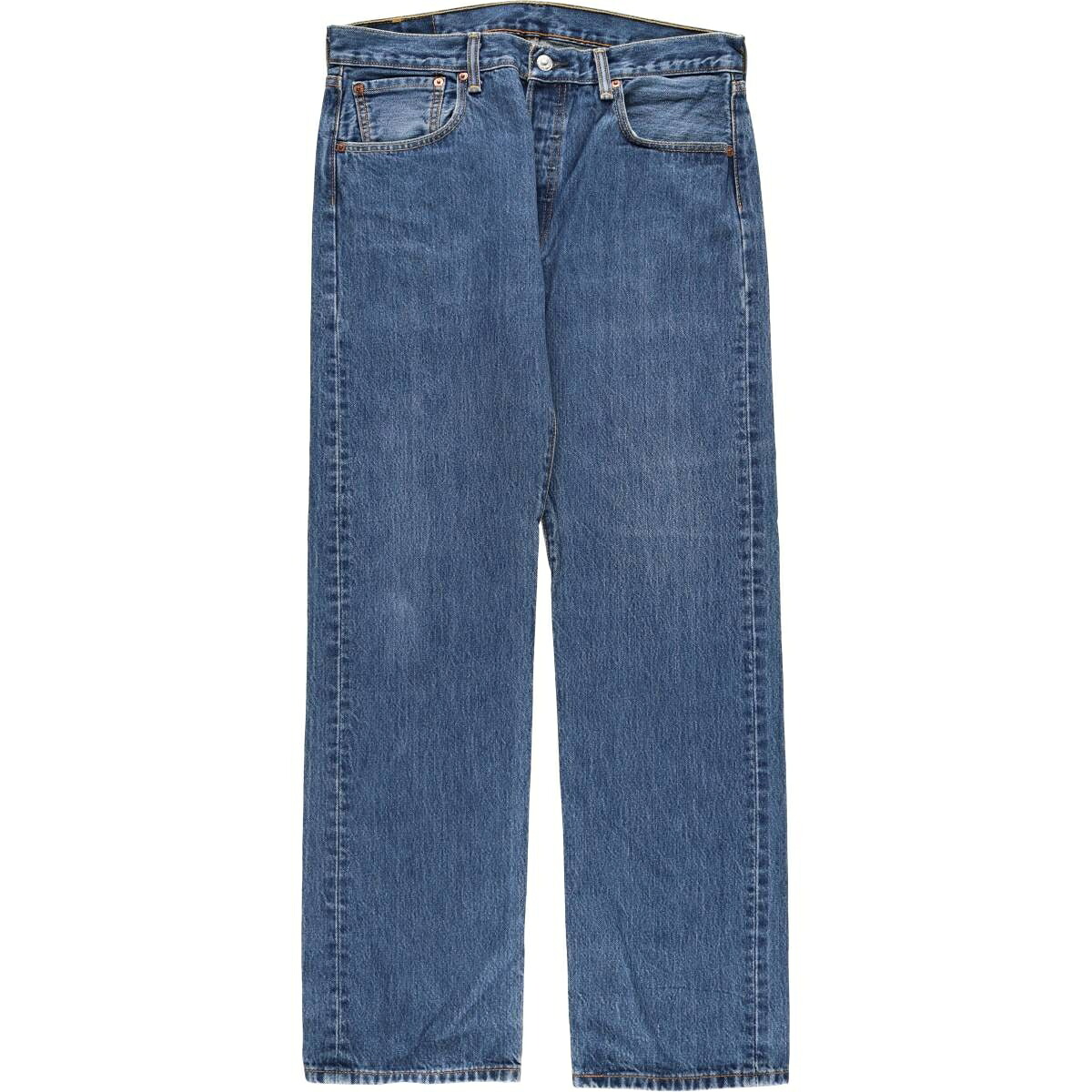 古着 リーバイス Levi's 501 ストレートデニムパンツ メンズw33相当 /eaa418953 【中古】 【251130】 【ss2601_30】 ブルー系 春夏秋冬