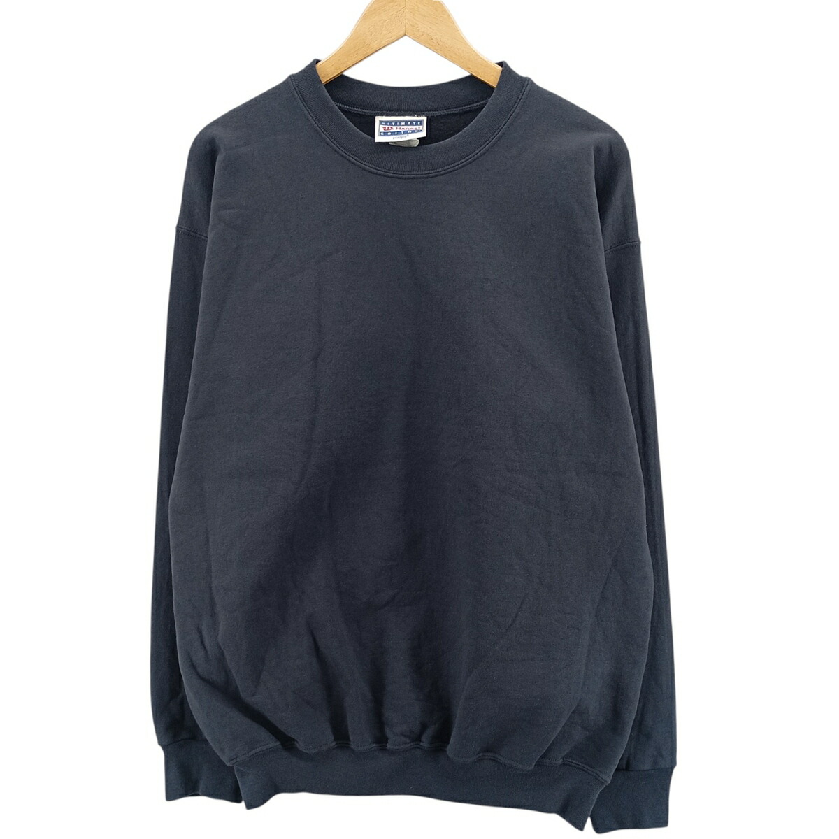 古着 ヘインズ Hanes ULTIMATE COTTON 無地 ブランクスウェットシャツ トレーナー メンズM相当 /eaa419232 【中古】 【260118】 【SS2603_30】 ネイビー系 春夏秋冬