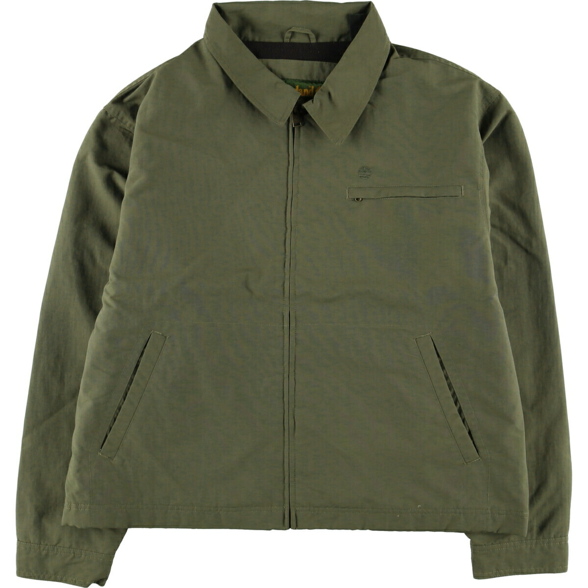 古着 90~00'S ティンバーランド Timberland WEATHERGEAR スイングトップタイプ ナイロンジャケット メンズXL相当 /eaa421279 【中古】 【251209】 【SS2603_10】 カーキ系 春秋冬 6,019円