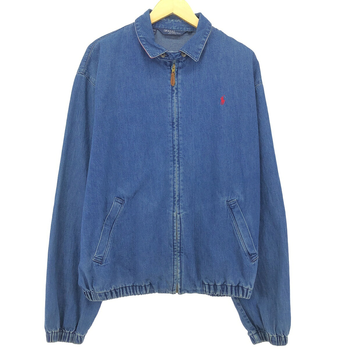 【楽天市場】古着 90'S ラルフローレン Ralph Lauren POLO by Ralph Lauren デニムスイングトップ スポーツ ...