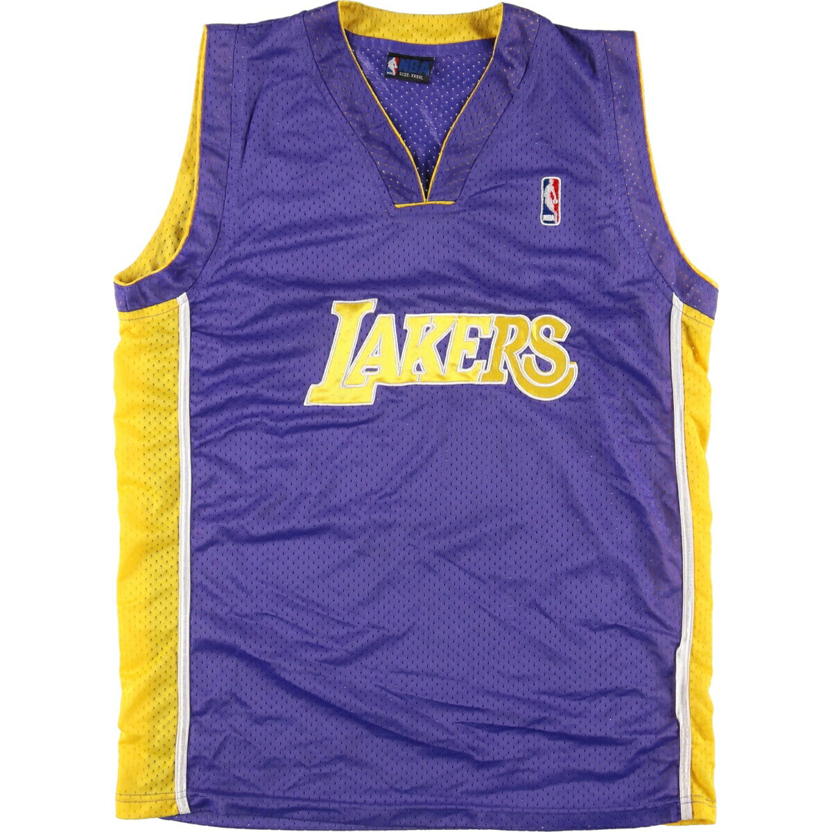 古着 NBA LOS ANGELES LAKERS ロサンゼルスレイカーズ メッシュ