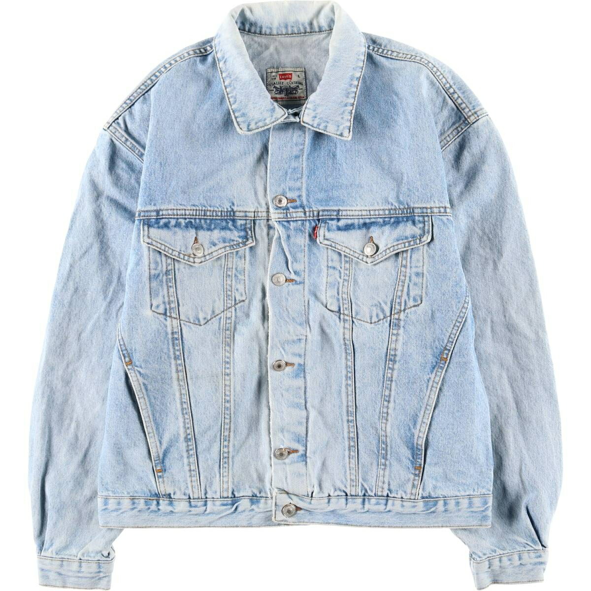 古着 90'S リーバイス Levi's デニムジャケット Gジャン メンズL相当 ヴィンテージ /eaa458460 【中古】 【260202】 【SS2606_10】|古着屋JAM