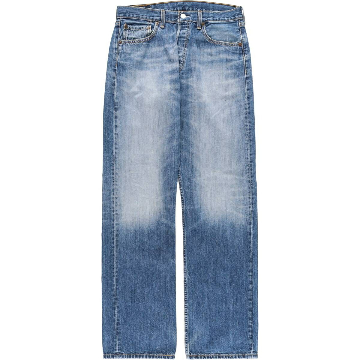 古着 リーバイス Levi's リーバイス501 ユーロモデル ストレートデニムパンツ メンズw32相当 /eaa458958 【中古】 【260207】 ブルー系 春夏秋冬