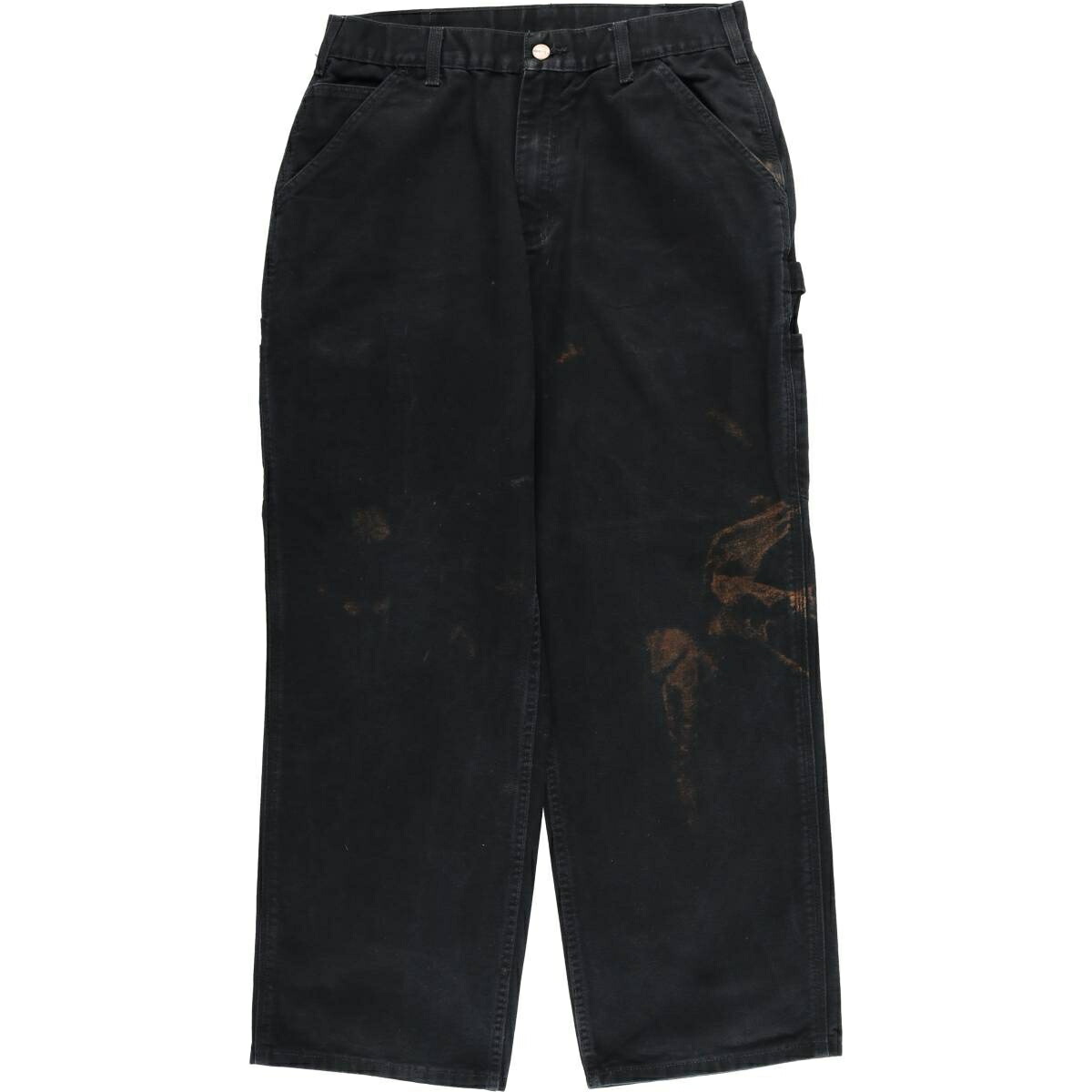 古着 カーハート Carhartt Loose Fit ペイント ダックペインターパンツ メンズw30相当 /eaa458983 【中古】 【260208】 ブラック系 春夏秋冬