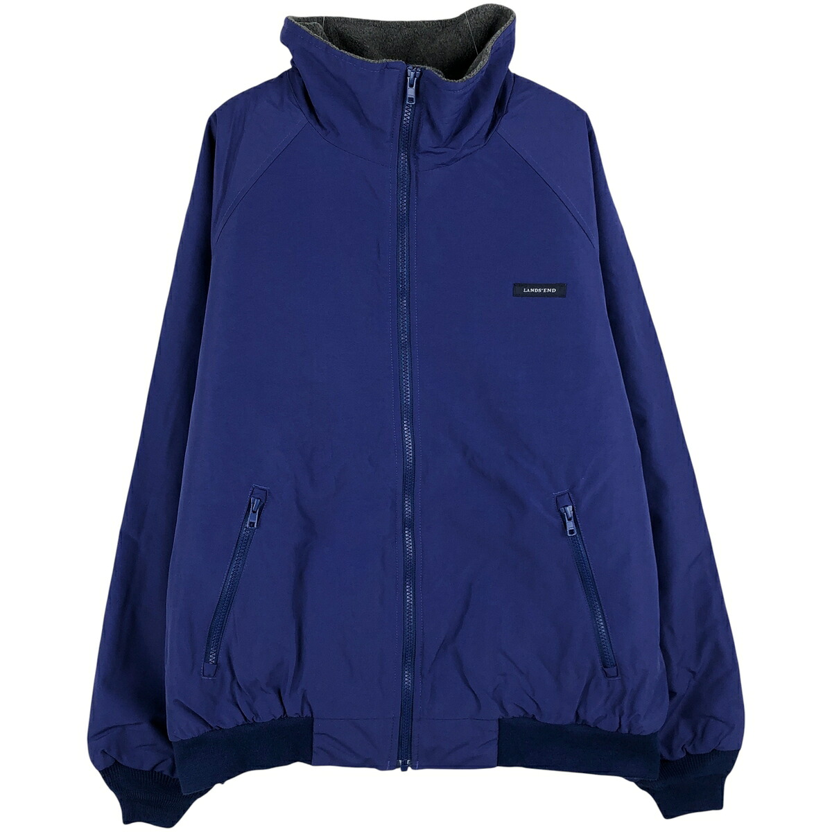 古着 00'S ランズエンド LANDS' END 中綿ジャケット パファージャケット メンズM相当 /eaa459016 【中古】 【260125】 【NH-2508】 パープル系 春秋冬