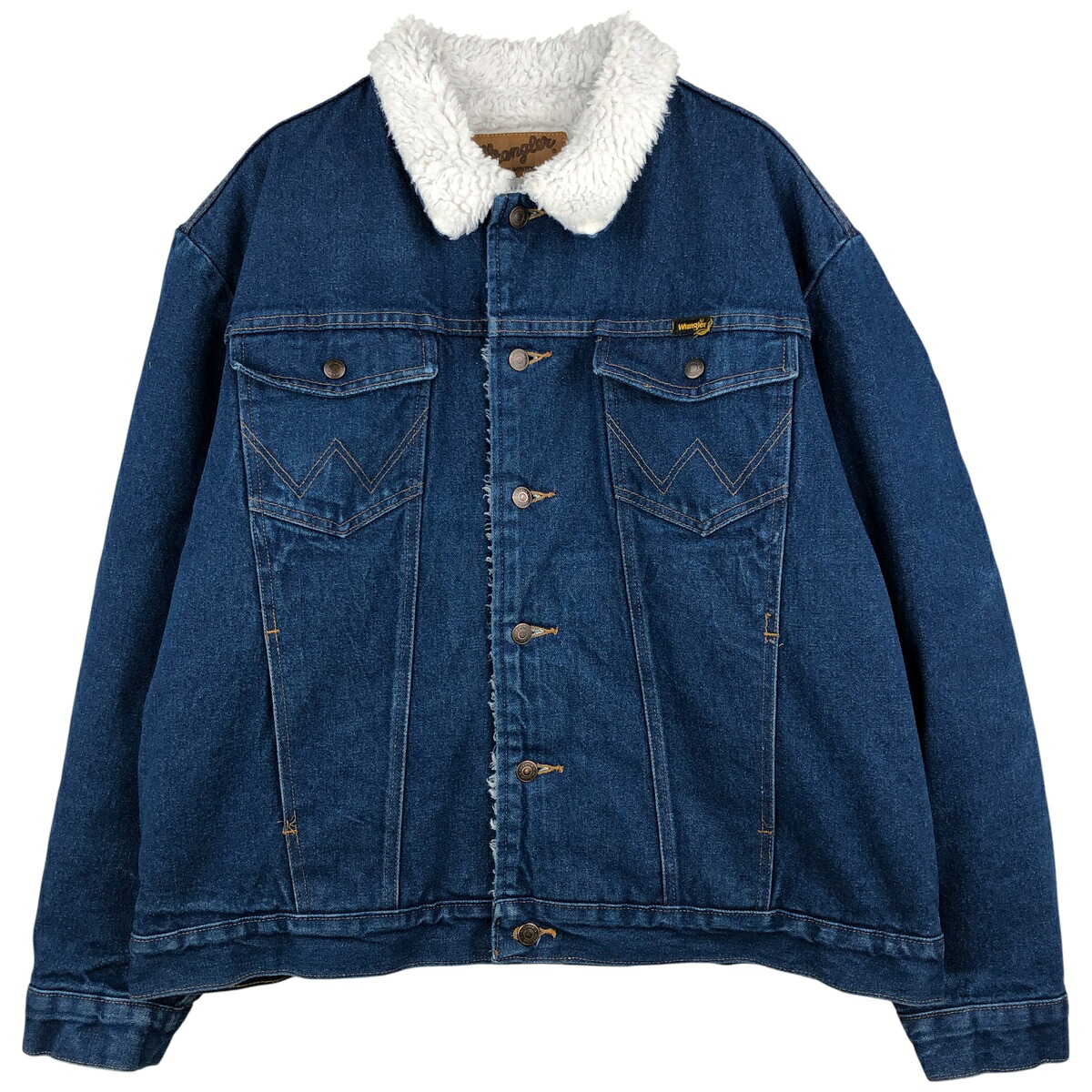 古着 ~90'S ラングラー Wrangler 中綿入り デニムボアジャケット メンズXL相当 ヴィンテージ /eaa459152 【中古】 【260125】 【NH-2508】 ブルー系 春秋冬