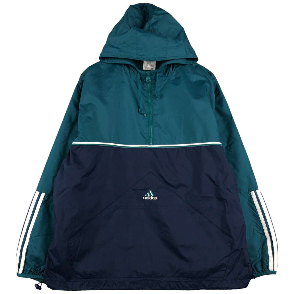 古着 90~00'S アディダス adidas アノラックパーカー メンズXL相当 /eaa459174 【中古】 【260126】 グリーン系 春秋冬