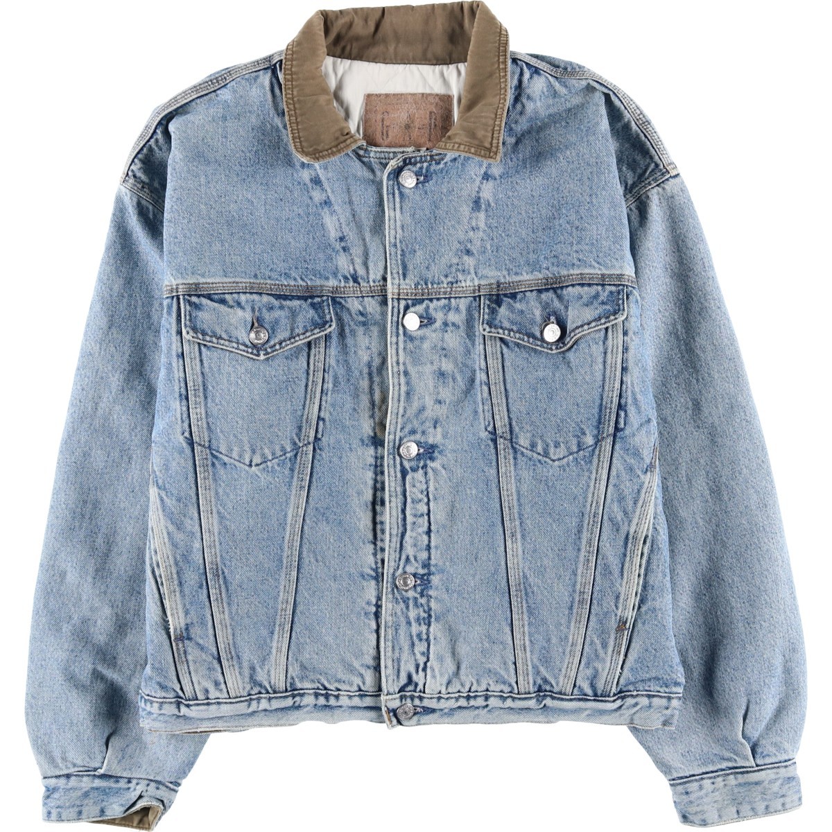 楽天市場】90s □ OLD GAP ガチャポケ デニム カバーオール ジャケット