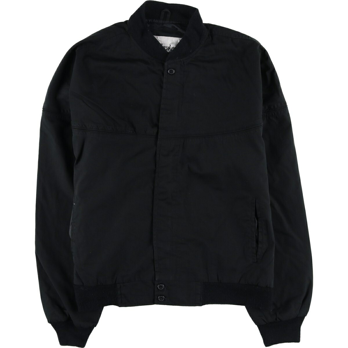 古着 Windbreaker ダービージャケット カップショルダージャケット メンズXL相当 ヴィンテージ /eaa459606 【中古】 【260129】 ブラック系 春秋冬