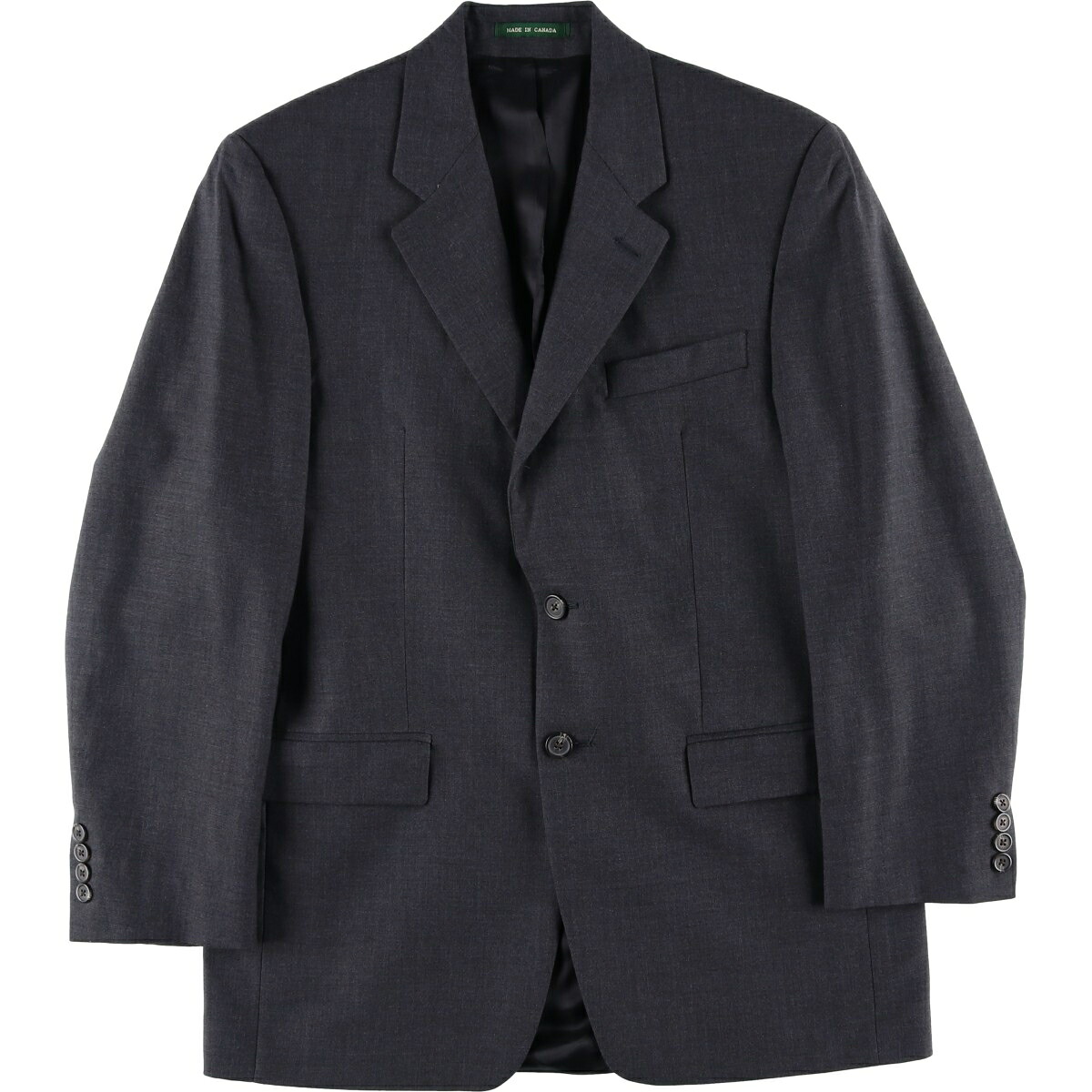 古着 ラルフローレン Ralph Lauren LAUREN ローレン ウールテーラードジャケット カナダ製 メンズM相当 /eaa459672 【中古】 【260131】 【DL2603-RL】 【SS2606_10|古着屋JAM