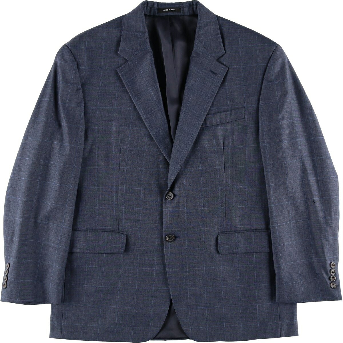 古着 ラルフローレン Ralph Lauren LAUREN ローレン チェック柄 ウールテーラードジャケット メンズL相当 /eaa459678 【中古】 【260131】 【DL2603-RL】 【SS2606_10|古着屋JAM