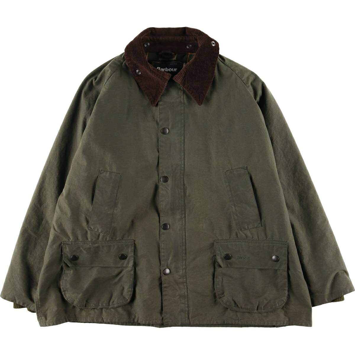 古着 00'S~ バブアー Barbour BEDALE ビデイル 3ワラント ワックスコットン オイルドジャケット 英国製 メンズXXL相当 /eaa459816 【中古】 【260131】 【DL2603-BS】 カーキ系 春秋冬