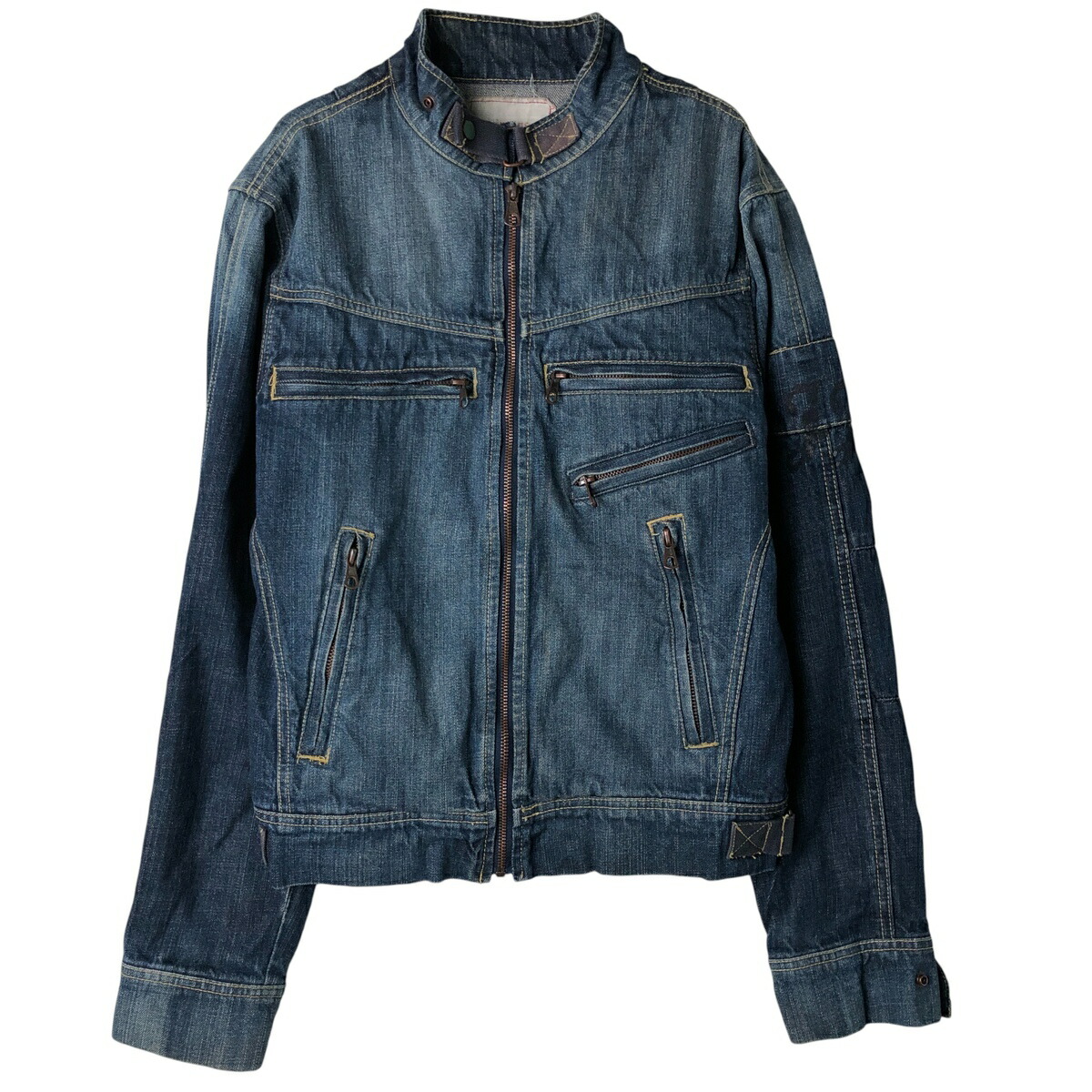 古着 JACK&JONES デニム ライダースジャケット レディースS相当 /eaa459856 【中古】 【260205】 【Elulu/エルル】 【NH-2508】 7,379円