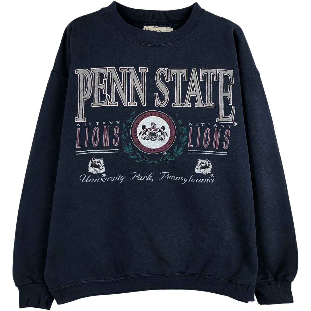 古着 90'S Galt Sand PENN STATE ペンシルベニア州立大学 カレッジスウェットシャツ トレーナー USA製 メンズM相当 ヴィンテージ /eaa459953 【中古】 【260125】 【NH-2508】 ネイビー系 春夏秋冬