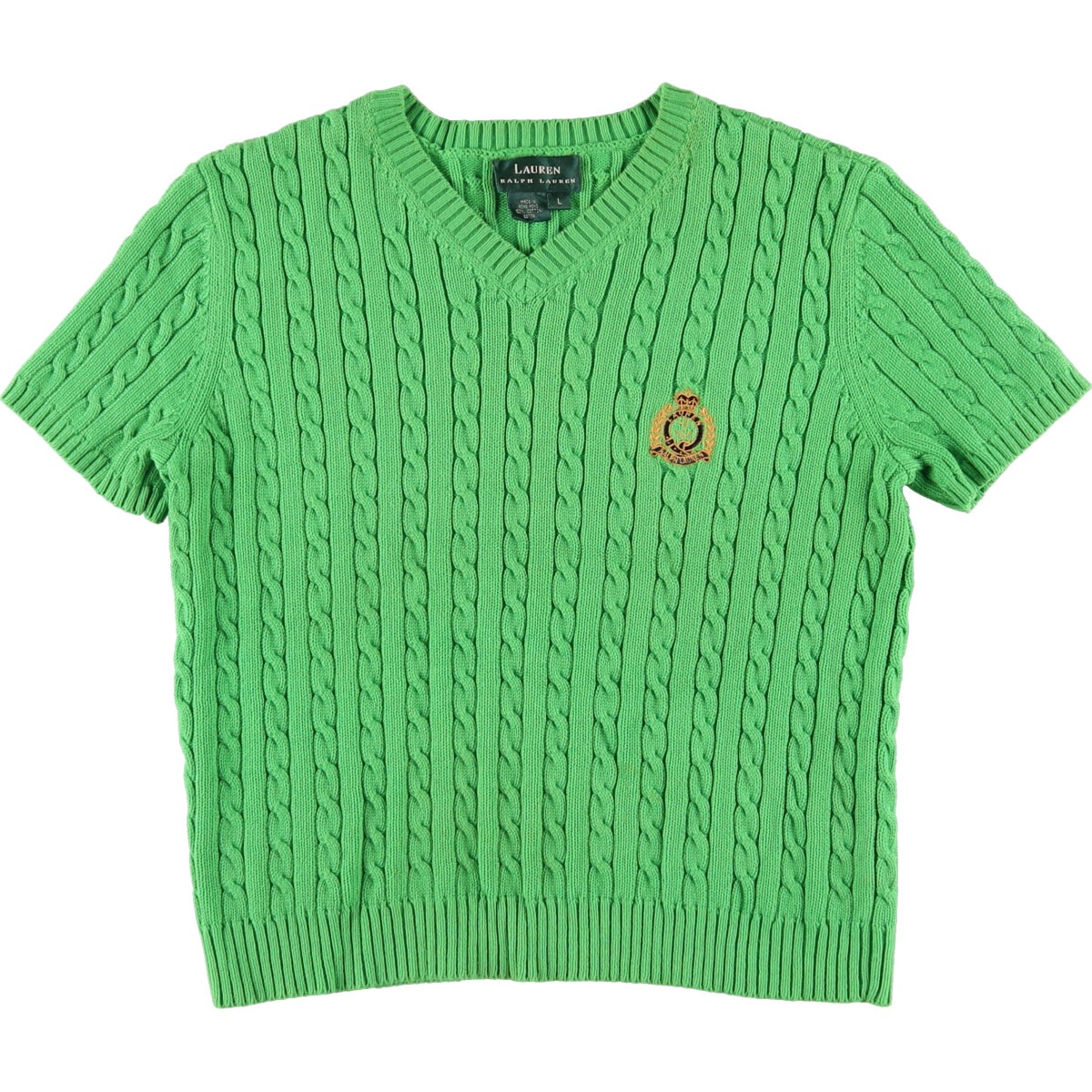古着 00年代 トミーヒルフィガー タートルネック コットンニットセーター レディースXL /eaa410849 ss2503_30 TOMMY HILFIGER - 古着 00年代 トミーヒルフィガー TOMMY