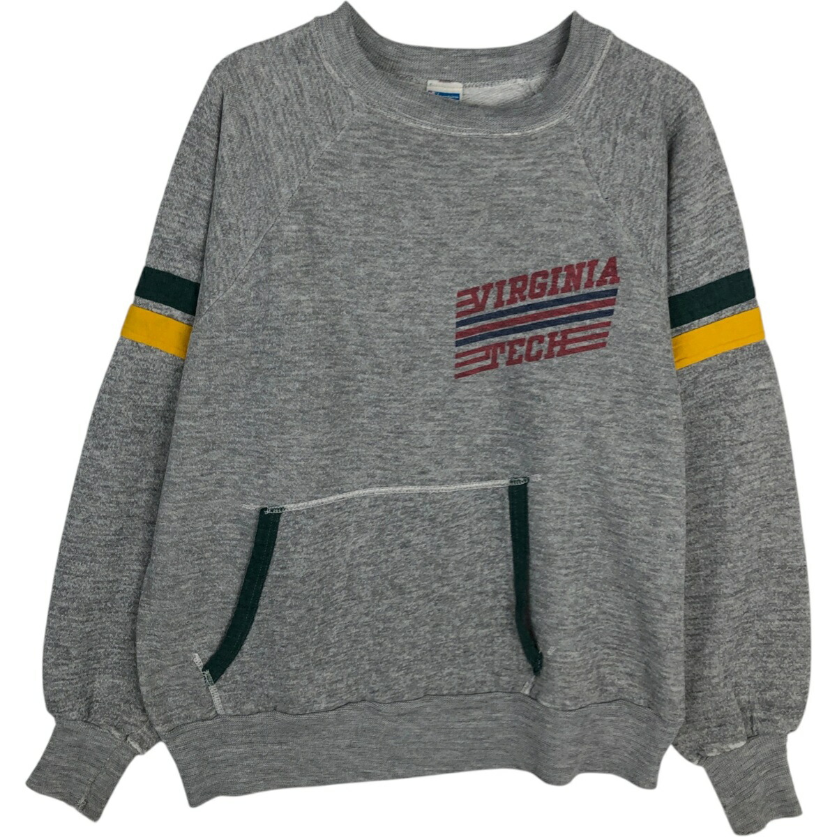 古着 70'S チャンピオン Champion ポケット付き カレッジスウェットシャツ トレーナー USA製 メンズM相当 ヴィンテージ /eaa477404 【中古】 【260302】 グレー系 春夏秋冬
