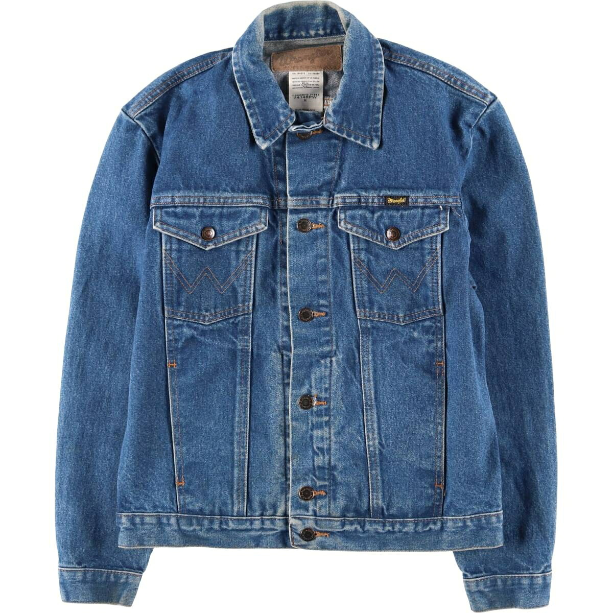 古着 ラングラー Wrangler デニムジャケット Gジャン メンズM相当 /eaa477406 【中古】 【260306】 ブルー系 春秋冬