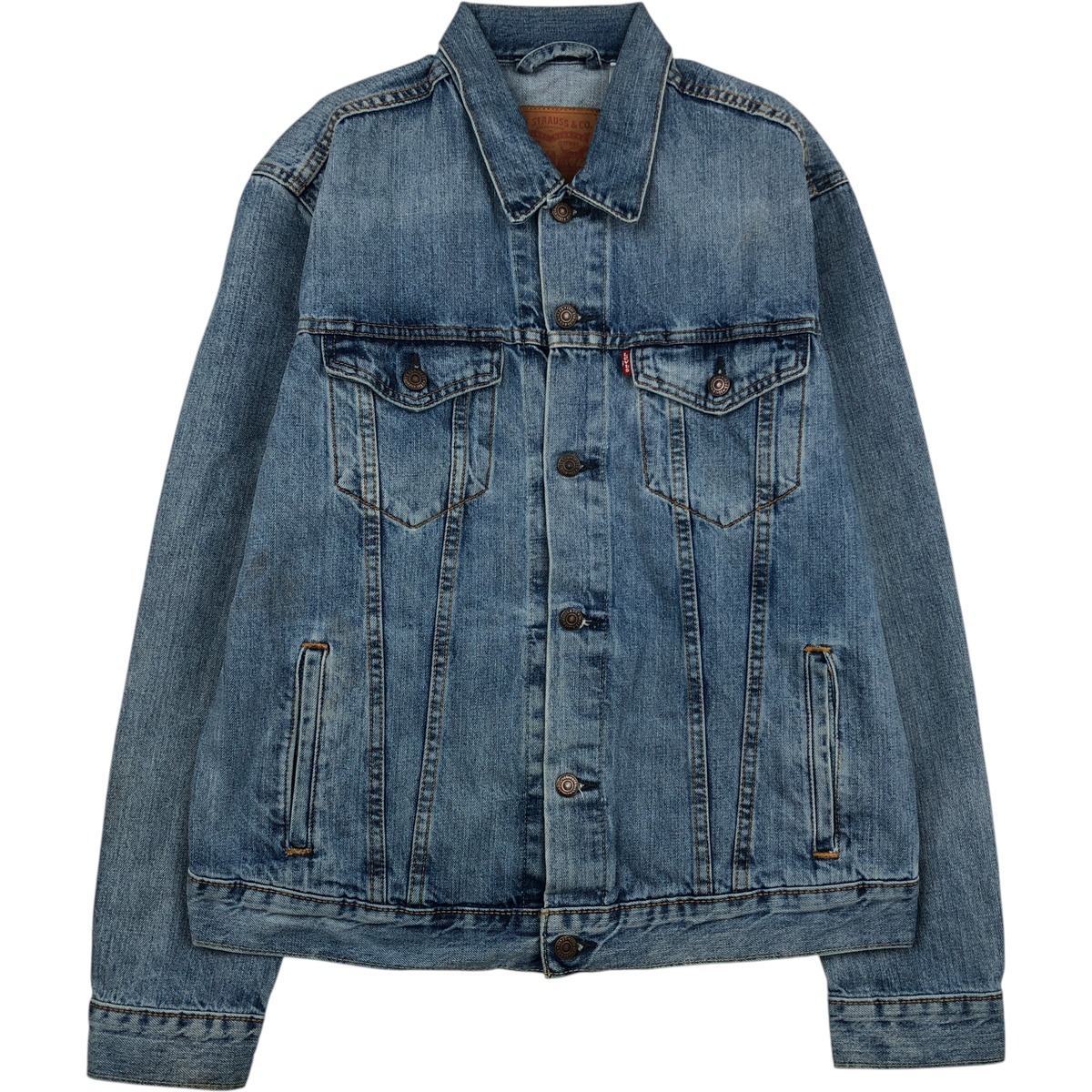 古着 リーバイス Levi's デニムジャケット Gジャン メンズL相当 /eaa477408 【中古】 【260302】 ブルー系 春秋冬