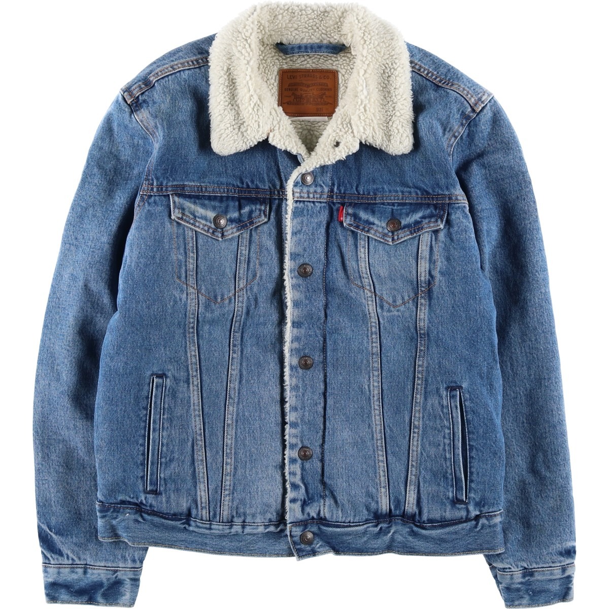 古着 リーバイス Levi's 中綿入り デニムボアジャケット メンズM相当 /eaa478074 【中古】 【260325】｜古着屋JAM
