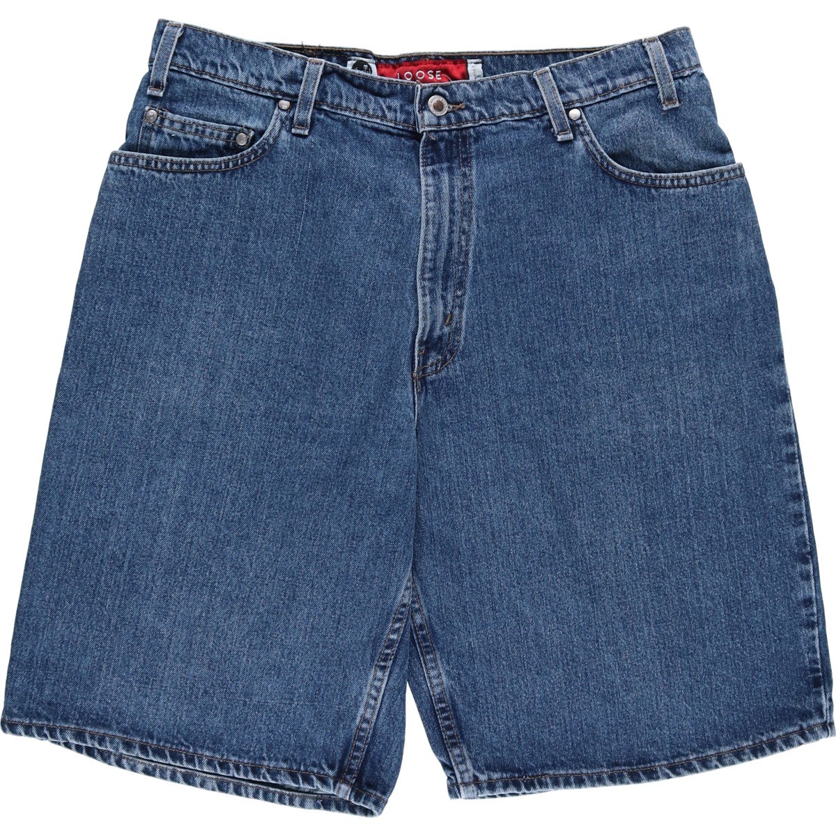 古着 90'S リーバイス Levi's SILVER TAB シルバータブ LOOSE FIT デニムショーツ ハーフパンツ ジョーツ USA製 メンズw36相当 ヴィンテージ /eaa478189 【中古】 【260323】 ブルー系 春夏秋