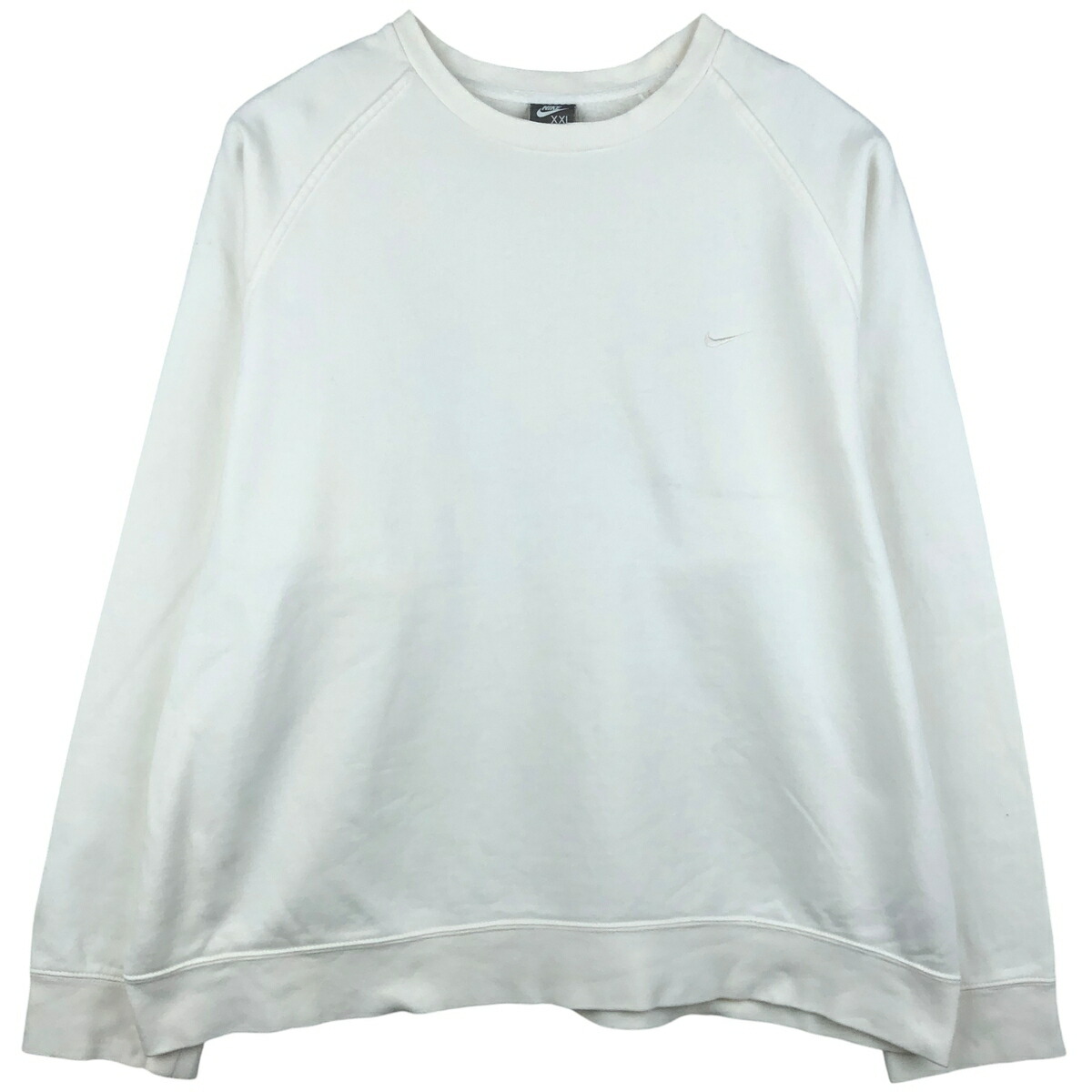 古着 00'S ナイキ NIKE ワンポイントロゴスウェットシャツ トレーナー メンズXXL相当 /eaa480812 【中古】 【260206】 ホワイト系 春夏秋冬 6,186円