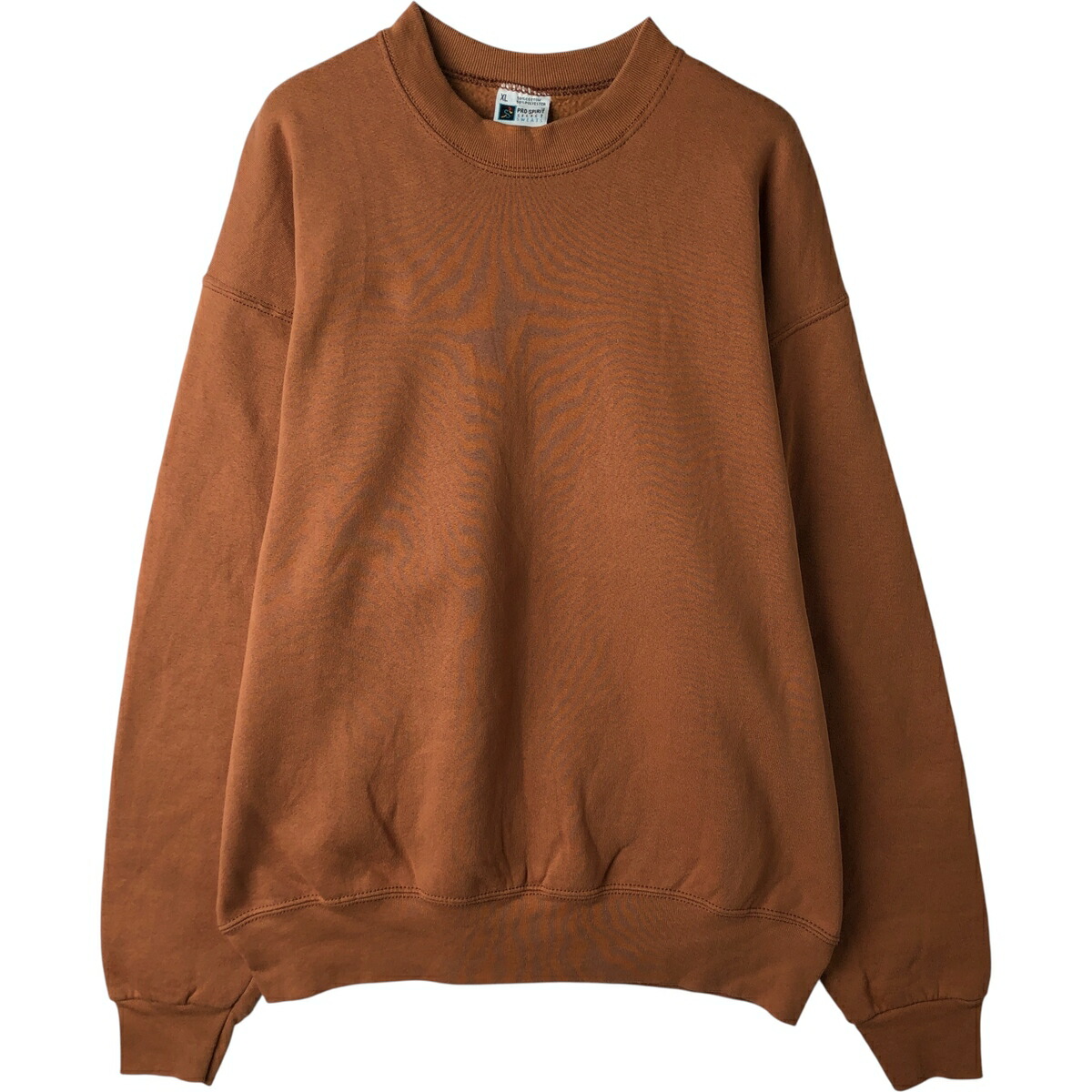 古着 90'S PRO SPIRIT SELECT SWEATS 無地 ブランクスウェットシャツ トレーナー USA製 メンズXL相当 ヴィンテージ /eaa482004 【中古】 【260215】 ブラウン系 春夏秋冬