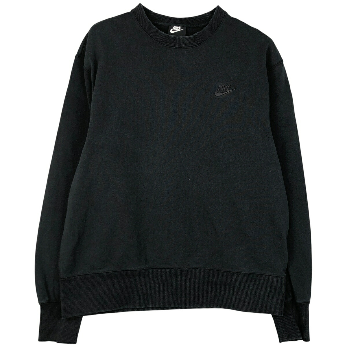 古着 ナイキ NIKE ワンポイントロゴスウェットシャツ トレーナー メンズM相当 /eaa482008 【中古】 【260118】 【NH-2508】 【SS2603_30】 ブラック系 春夏秋冬