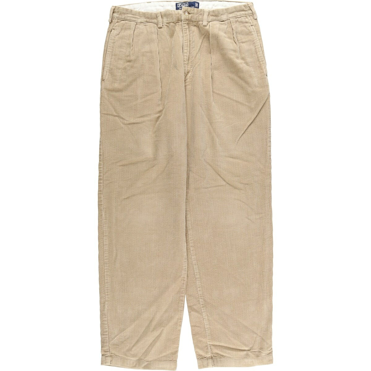古着 ラルフローレン Ralph Lauren POLO by Ralph Lauren ツータック 太畝 コーデュロイパンツ メンズw33相当 /eaa482129 【中古】 【260112】 【SS2606_10】｜古着屋JAM
