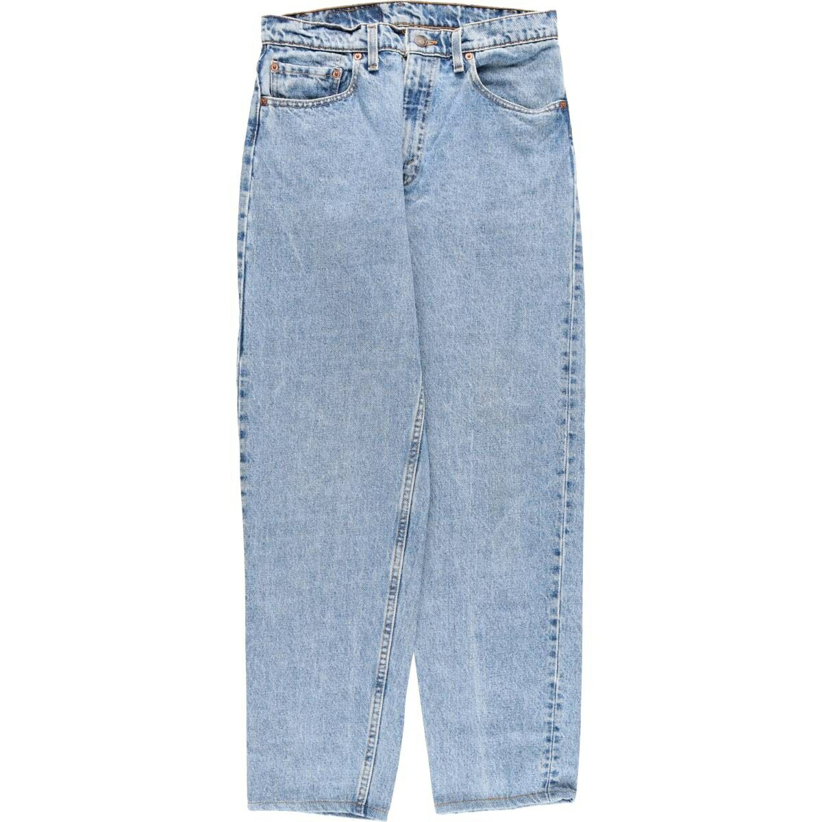 古着 90'S リーバイス Levi's 550 RELAXED FIT TAPERED LEG テーパードデニムパンツ USA製 メンズw32相当 ヴィンテージ /eaa482418 【中古】 【260206】 ブルー系 春夏秋冬