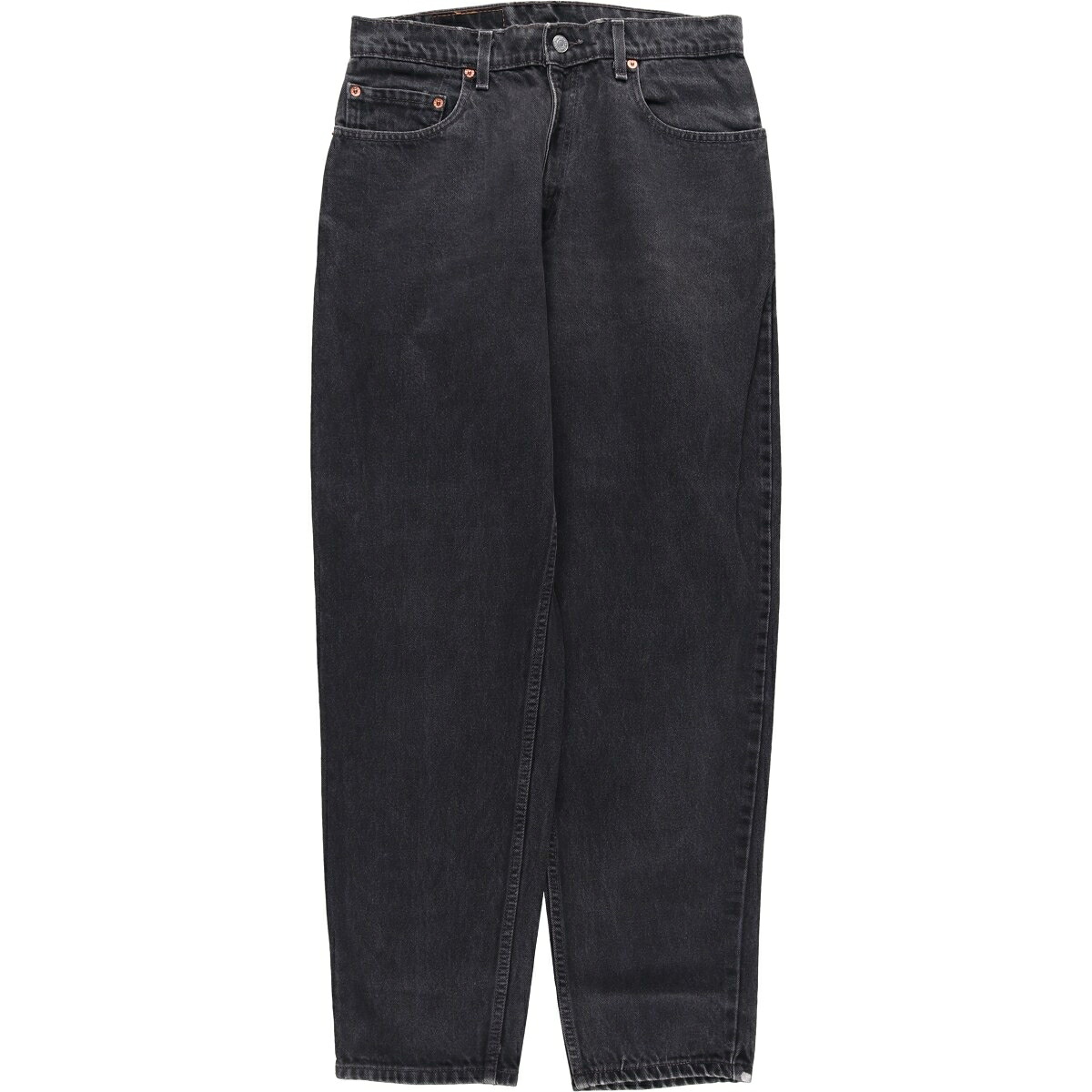 古着 90'S リーバイス Levi's 00560-0260 LOOSE FIT TAPERED LEG ブラックデニム テーパードデニムパンツ メンズw30相当 ヴィンテージ /eaa482469 【中古】 【260117】 【SS2603_10】 ブラック系 春夏秋冬