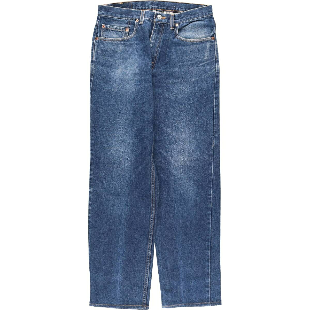 古着 00'S リーバイス Levi's 00550-0216 RELAXED FIT テーパードデニムパンツ USA製 メンズw33相当 /eaa482471 【中古】 【260201】 【SS2603_30】 ネイビー系 春夏秋冬