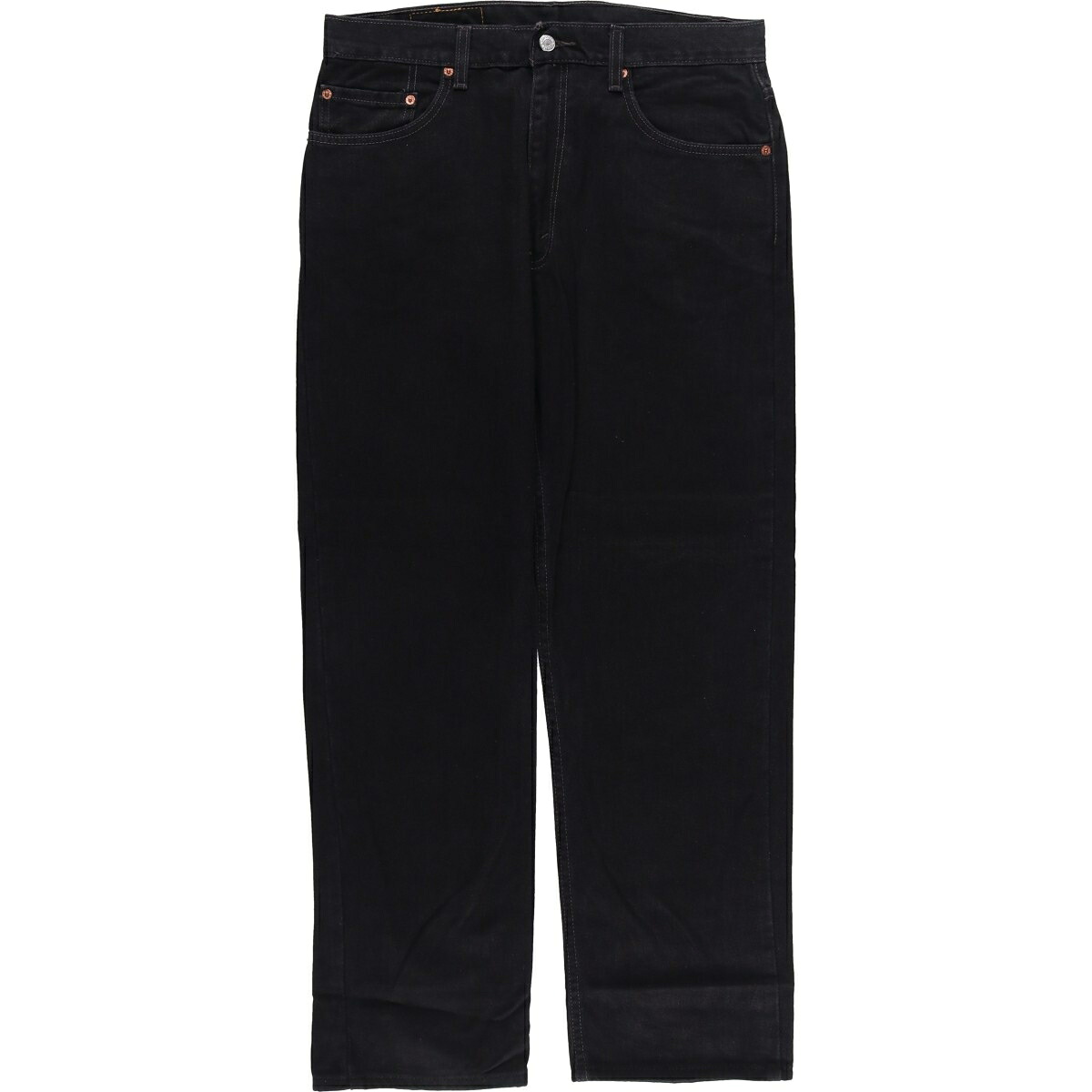 古着 00'S リーバイス Levi's 505 REGULAR FIT STRAIGHT LEG テーパードデニムパンツ メンズw34相当 /eaa482485 【中古】 【260202】 【SS2603_30】 ブラック系 春夏秋冬