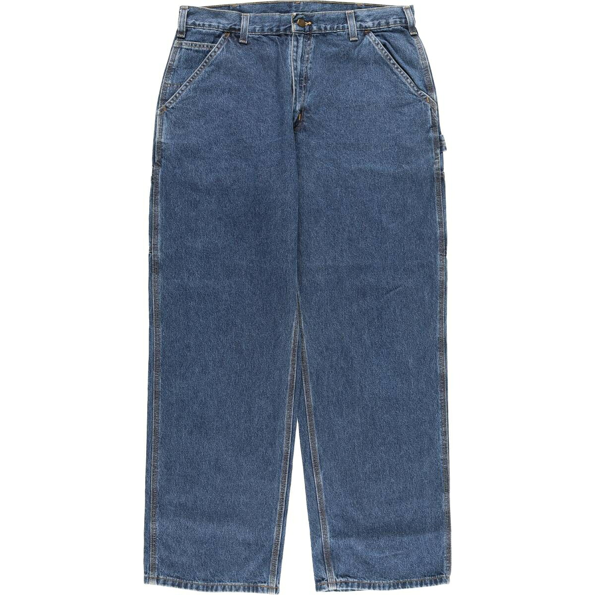 古着 00'S カーハート Carhartt Dungaree Fit デニムペインターパンツ メンズw35相当 /eaa482549 【中古】 【260119】 【SS2603_10】 ブルー系 春夏秋冬