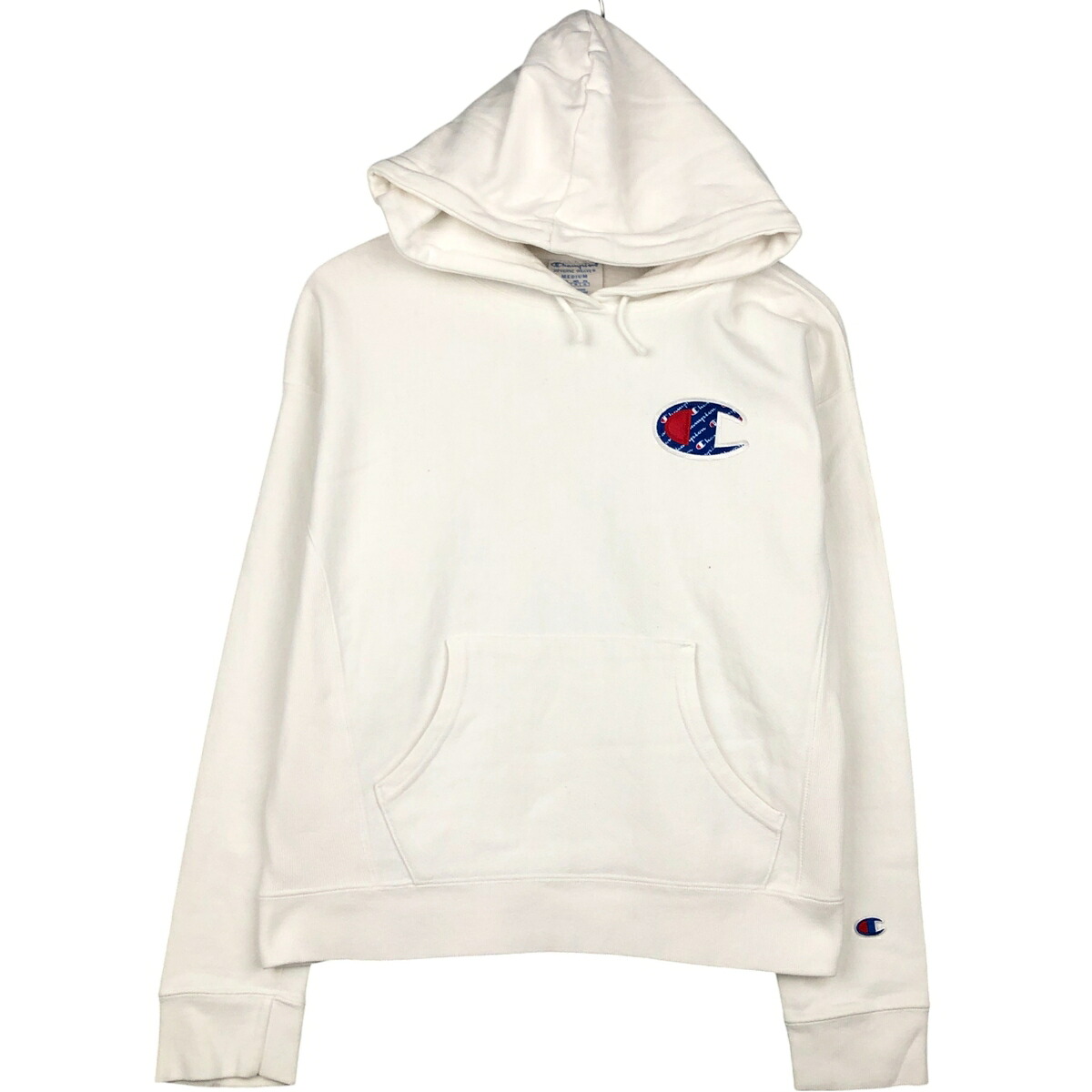 古着 チャンピオン Champion REVERSE WEAVE リバースウィーブ デカ目 スウェットプルオーバーパーカー メンズM相当 /eaa482729 【中古】 【251024】 【SS2603_30】