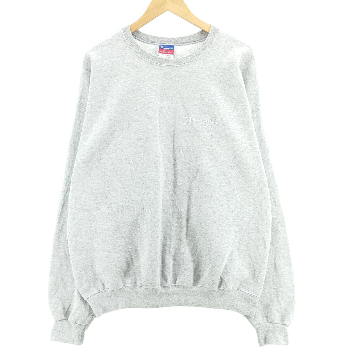 古着 00'S チャンピオン Champion AUTHENTIC ATHLETICWEAR ロゴスウェットシャツ トレーナー メンズXL相当 /eaa482733 【中古】 【260117】 【SS2603_30】 グレー系 春夏秋冬