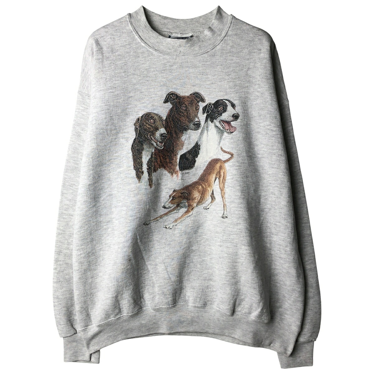 古着 90~00'S リー Lee grey hound アニマル スウェットシャツ トレーナー メンズL相当 /eaa482806 【中古】 【260118】 【NH-2508】 【SS2603_30】 グレー系 春夏秋冬