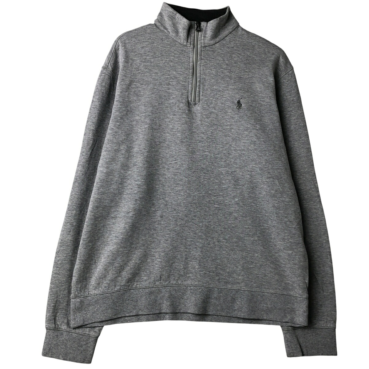 古着 ラルフローレン Ralph Lauren POLO RALPH LAUREN ハーフジップスウェットシャツ トレーナー メンズL相当 /eaa483179 【中古】 【260202】 【NH-2508】 【SS2603_10】 グレー系 春夏秋冬