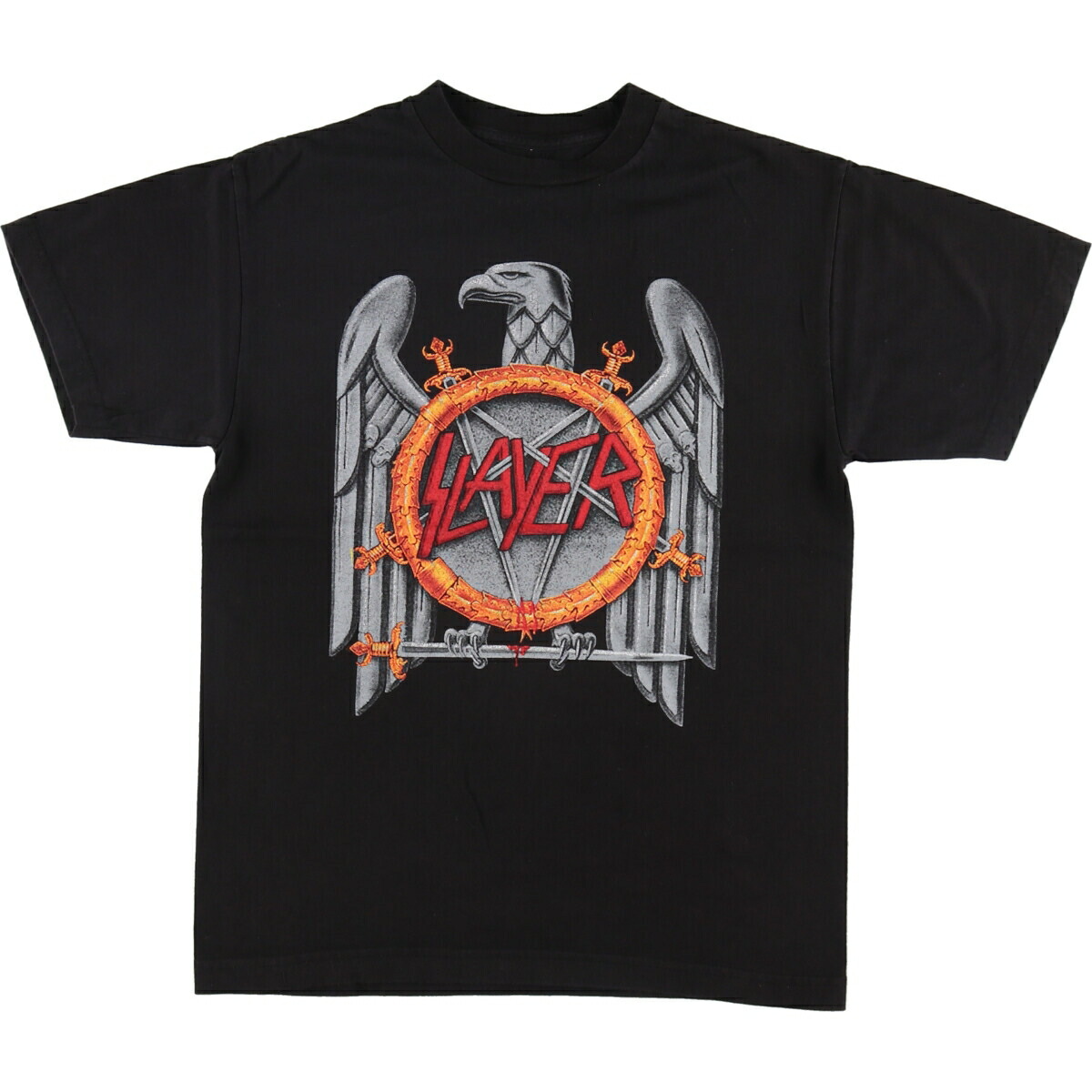 楽天市場】古着 ヘインズ Hanes SLAYER スレイヤー カットオフ バンドT