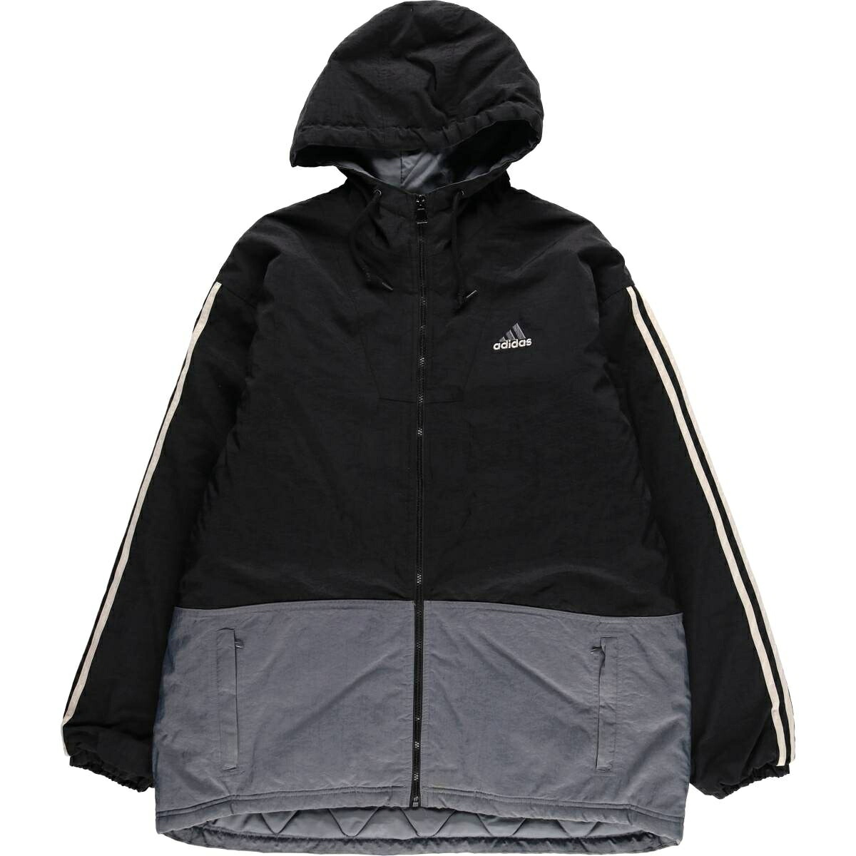 古着 90~00'S アディダス adidas 中綿パーカー パファージャケット メンズL相当 /eaa495280 【中古】 【260326】｜古着屋JAM