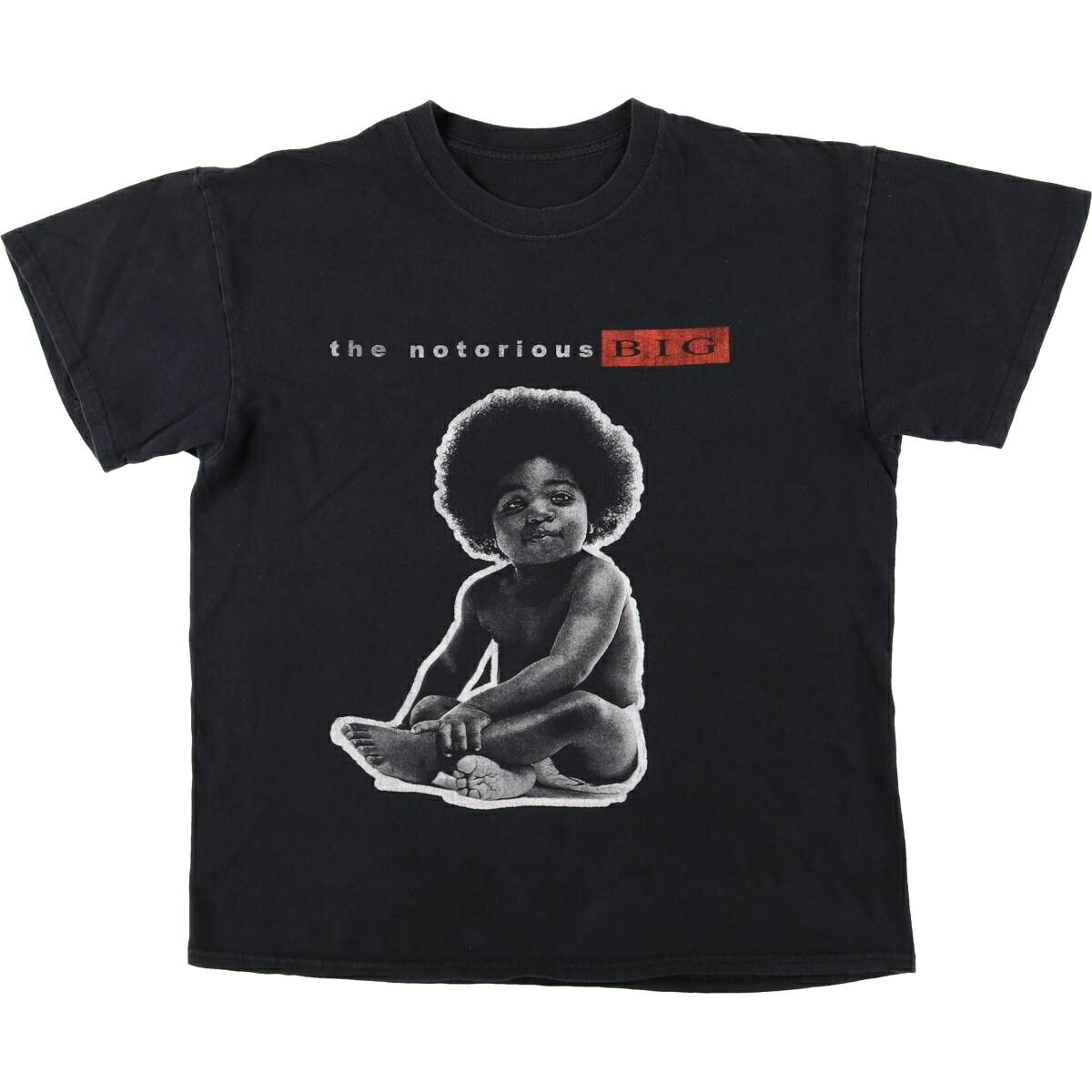 古着 THE NOTORIOUS BIG ノトーリアス B.I.G. ラップTシャツ ラップT メンズXL相当 /eaa495320 【中古】 【260322】 ブラック系 春夏秋