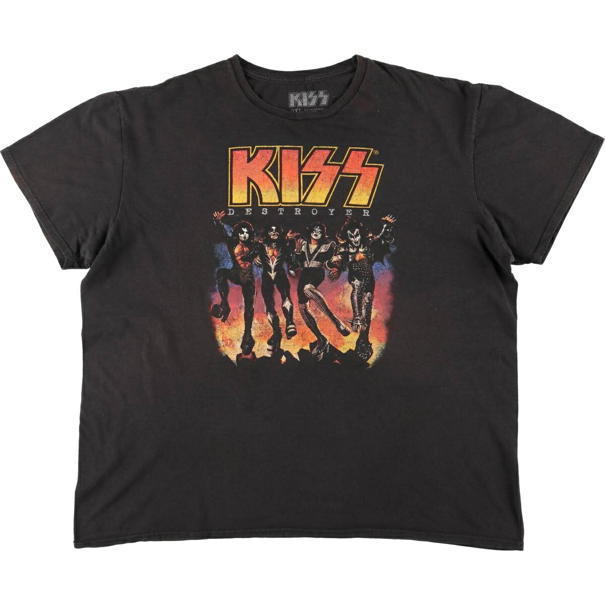 古着 KISS キッス バンドTシャツ バンT メンズXXL相当 /eaa495384 【中古】 【260323】 ブラック系 春夏秋