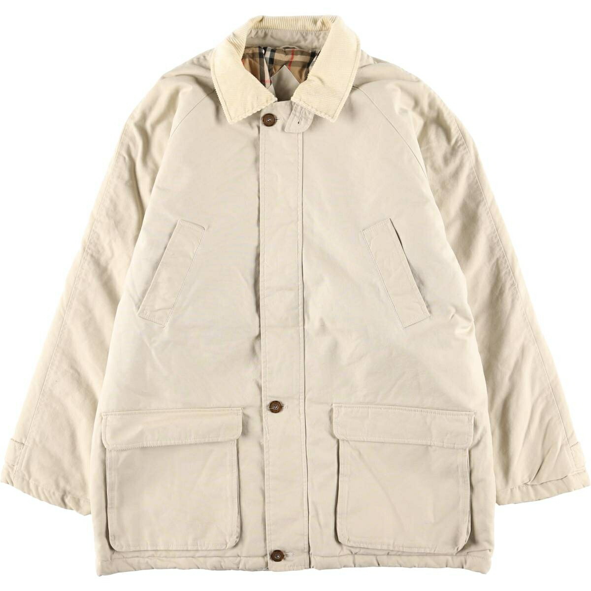 古着 訳あり特価 バーバリー Burberry's LONDON ダック ハンティングジャケット メンズL相当 /eaa495440 【中古】 【260204】