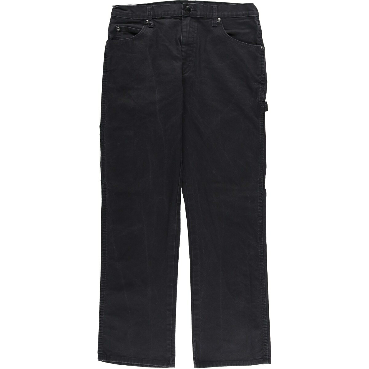 古着 ディッキーズ Dickies ダックペインターパンツ メンズw34相当 /eaa495605 【中古】 【260327】 ブラック系 春夏秋冬
