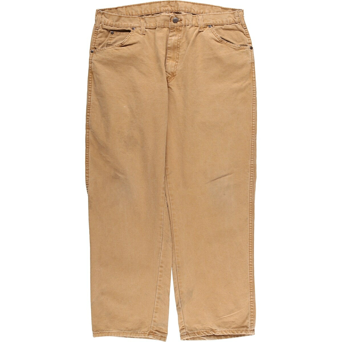 古着 ディッキーズ Dickies ダックワークパンツ メンズw37相当 /eaa495607 【中古】 【260327】 ベージュ系 春夏秋冬